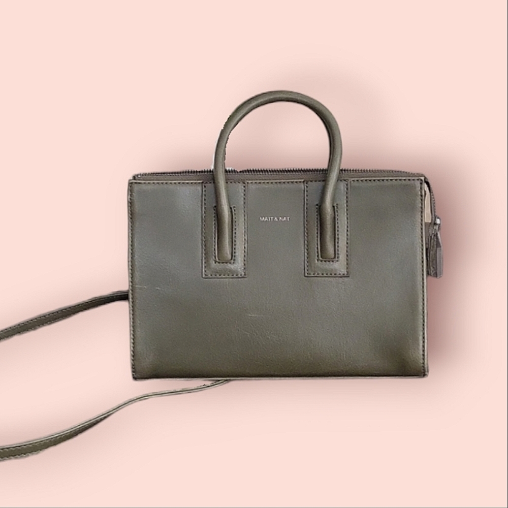 matt & nat crossbody bag in green